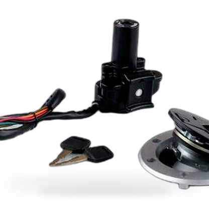 Ignition Switch Lock & Fuel Gas Cap Key Set Suitable for Kawasaki ZZR400