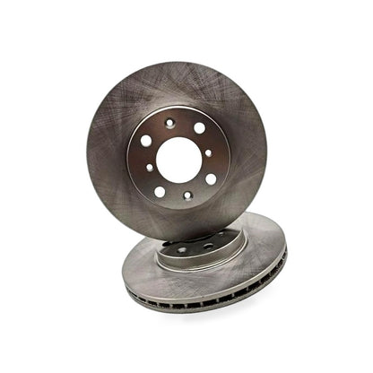 "Front Slotted Disc Rotors + Ceramic Brake Pads for Suzuki Swift FZ RS415 05-On
" - BD2