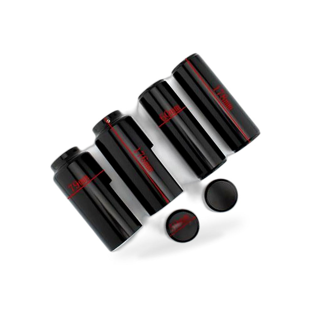 For Harley Softail Breakout FXSB 2013-2017 Black Full Fork Cover Fork Tubes Caps Set - BD2