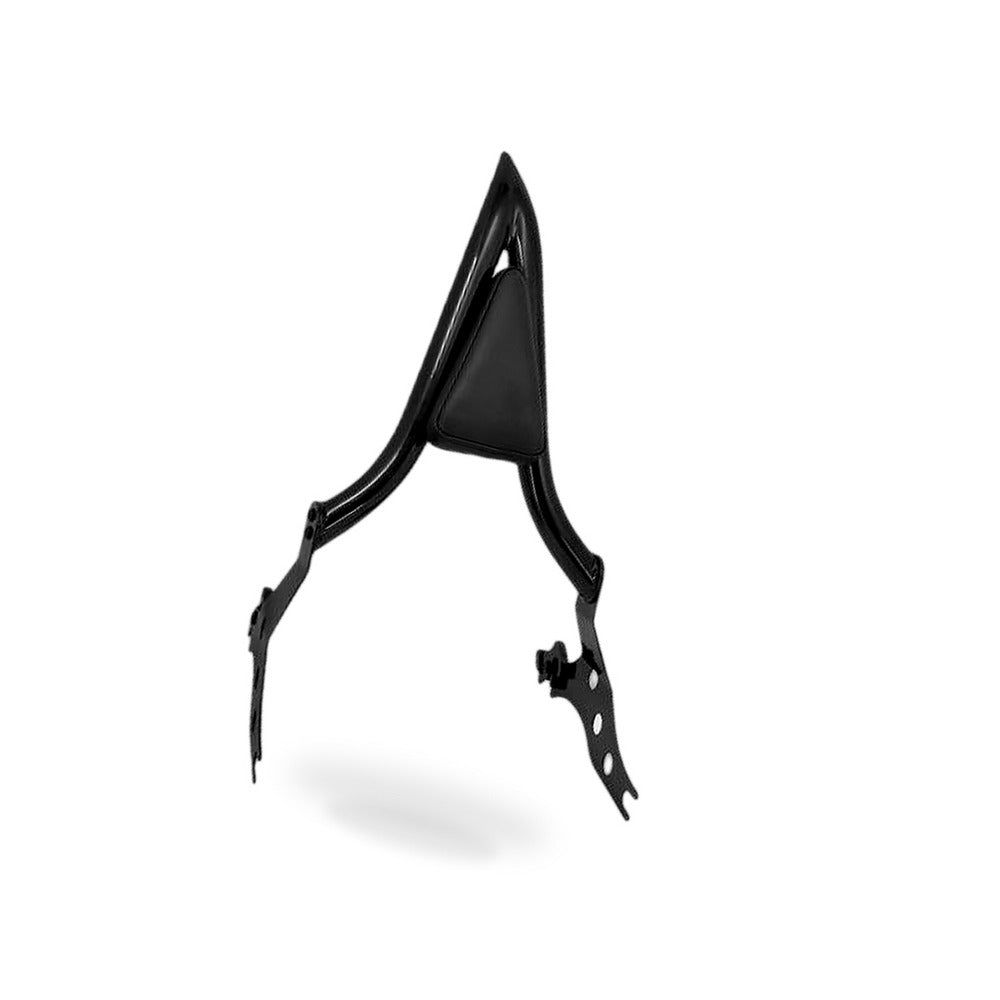 Rear Black Sissy Bar Backrest w/Pad Fit For Harley Breakout 2013 Up Fat Boy 18+ - BD3