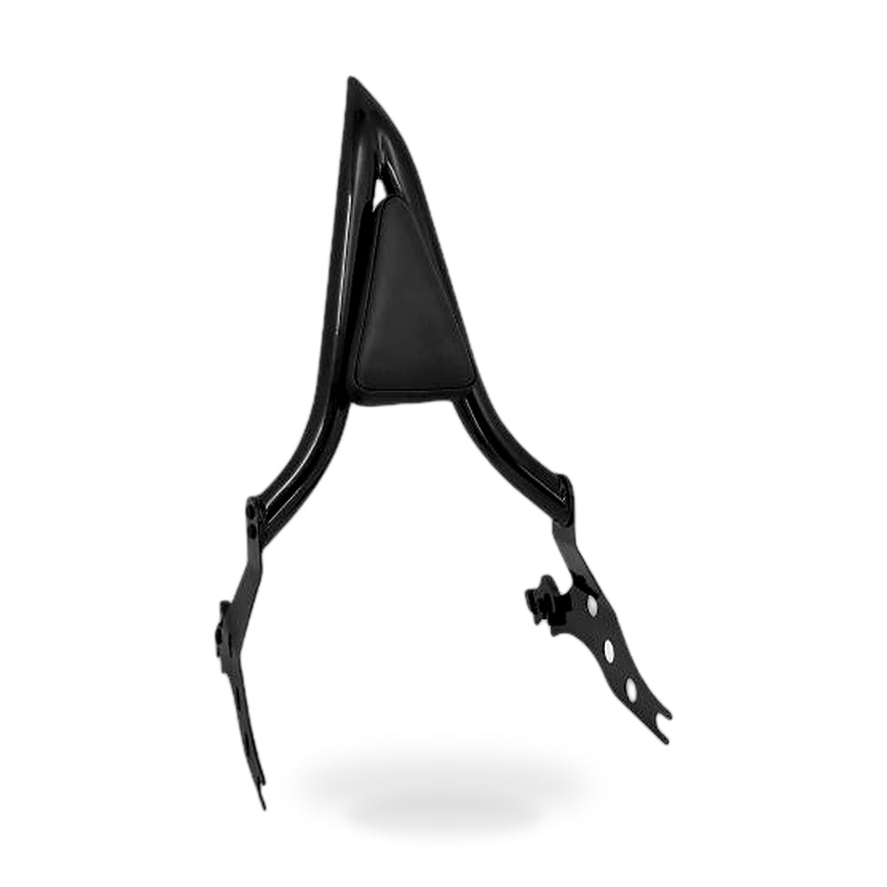 Rear Black Sissy Bar Backrest w/Pad Fit For Harley Breakout 2013 Up Fat Boy 18+ - ZT2