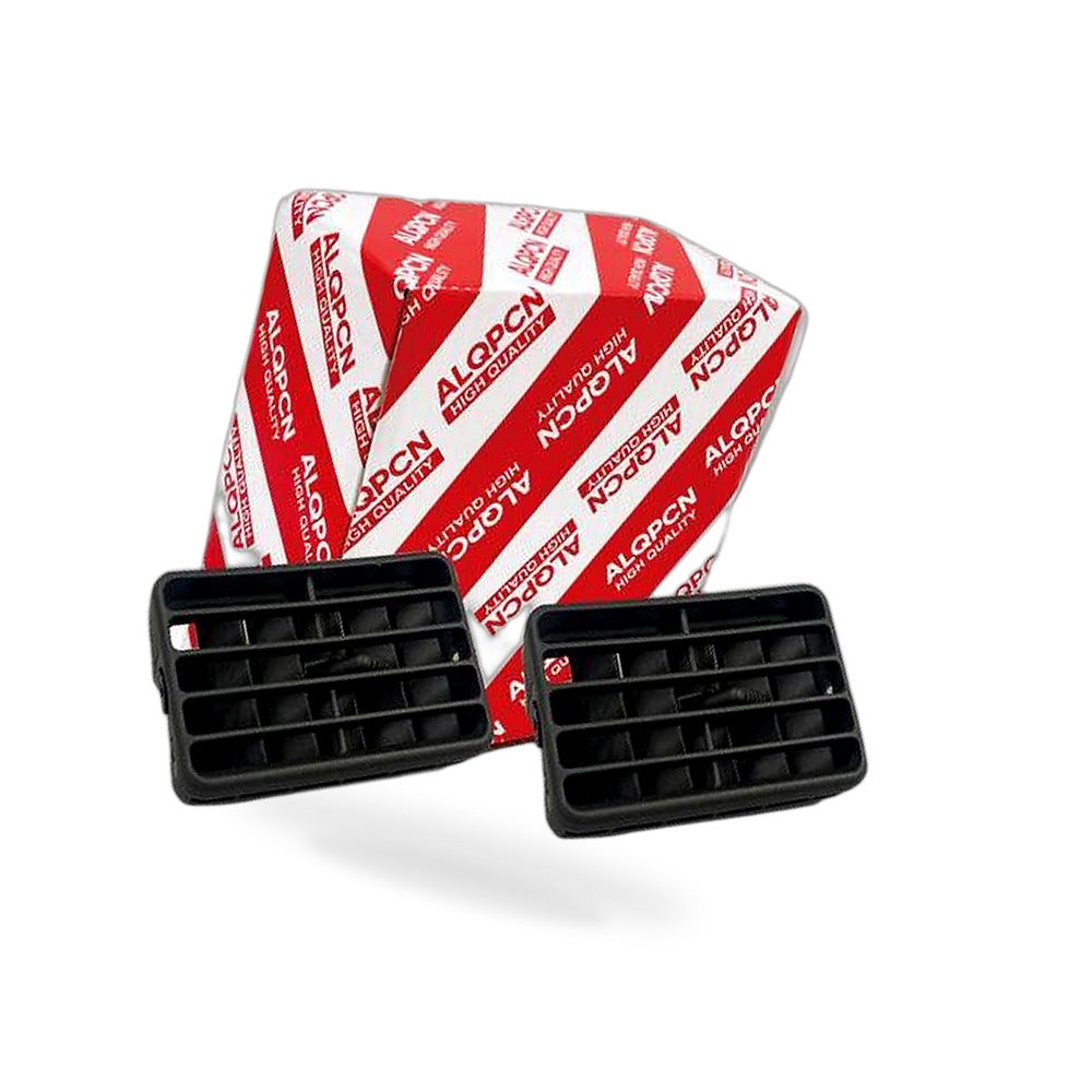 Front Center Middle Air Vent 2x Black Suitable for Toyota Hilux LN145