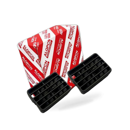 Front Center Middle Air Vent 2x Black Suitable for Toyota Hilux LN145