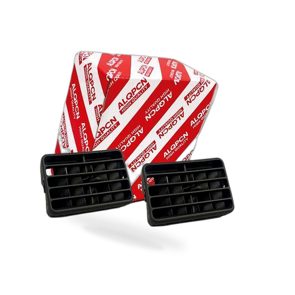 Front Center Middle Air Vent 2x Black Suitable for Toyota Hilux LN145