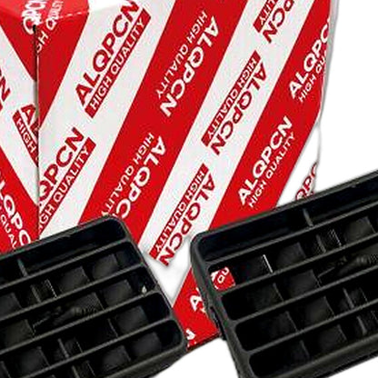Front Center Middle Air Vent 2x Black Suitable for Toyota Hilux LN145