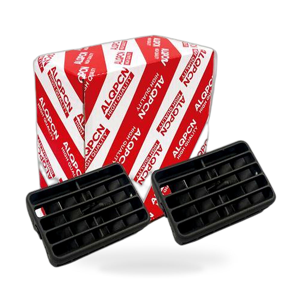 Front Center Middle Air Vent 2x Black Suitable for Toyota Hilux LN145