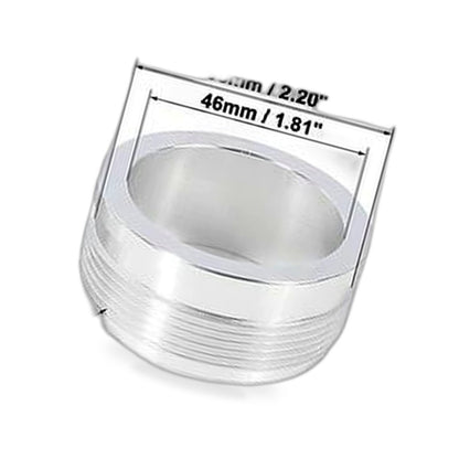 2 Inch Aluminium Alloy Weld-On Filler Neck And Cap Suitable for Oil Fuel Water T