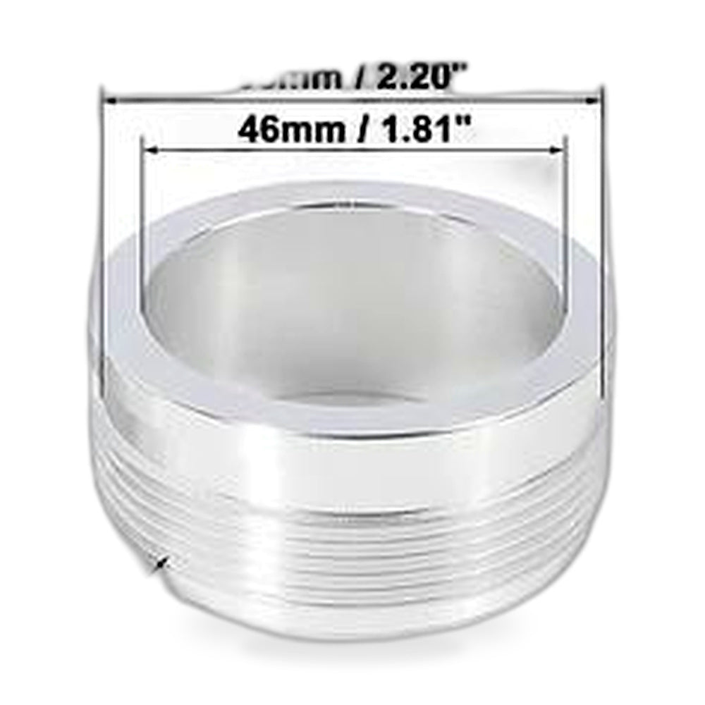 2 Inch Aluminium Alloy Weld-On Filler Neck And Cap Suitable for Oil Fuel Water T