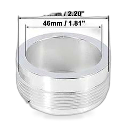 2 Inch Aluminium Alloy Weld-On Filler Neck And Cap Suitable for Oil Fuel Water T