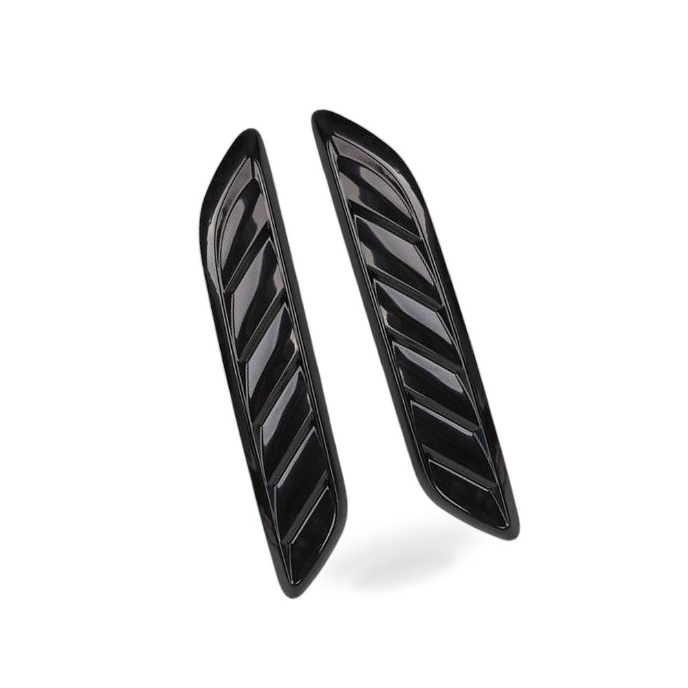 Gloss Black Bonnet Vents Suitable for Holden Commodore VF