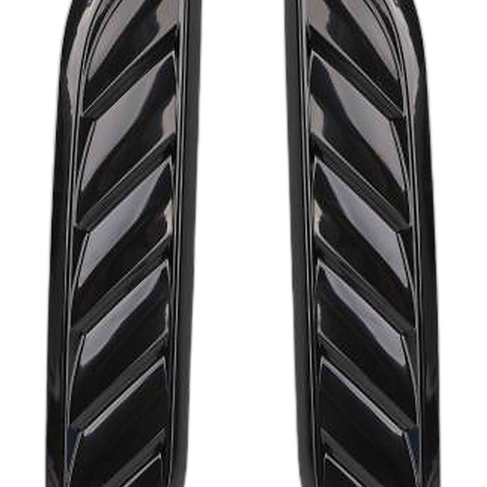 Gloss Black Bonnet Vents Suitable for Holden Commodore VF