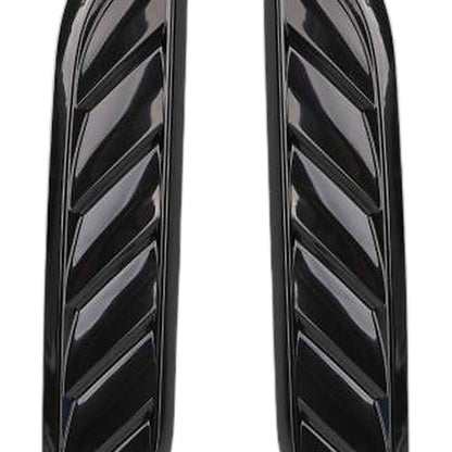 Gloss Black Bonnet Vents Suitable for Holden Commodore VF