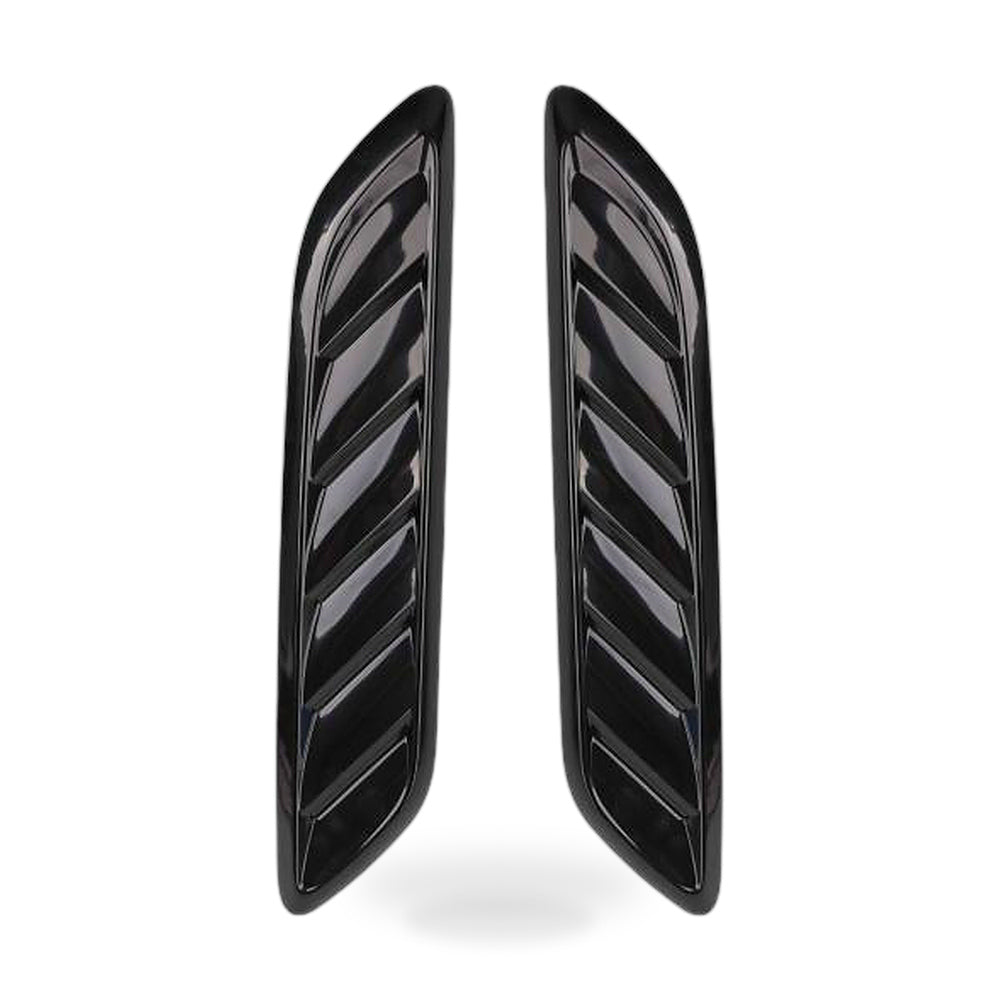 Gloss Black Bonnet Vents Suitable for Holden Commodore VF