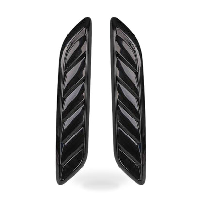 Gloss Black Bonnet Vents Suitable for Holden Commodore VF