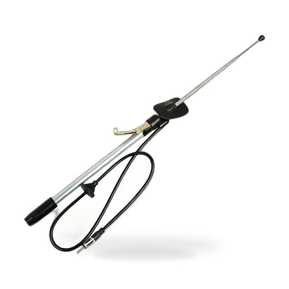 Radio Antenna Guard Mount Car Aerial 4 Sections Suitable for Nissan Navara D22