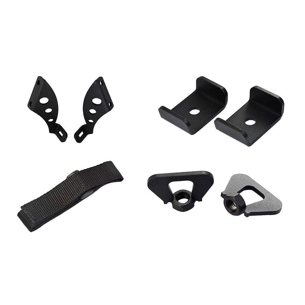 Jack Mount Bracket Hood  and  Rear Door Hinge Suitable for Jeep Wrangler JK JL 07-18.
