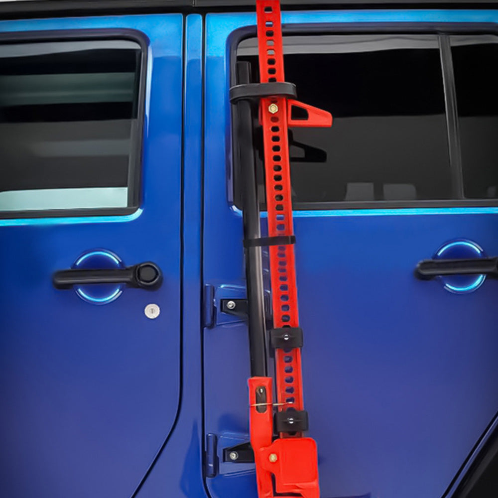 Jack Mount Bracket Hood  and  Rear Door Hinge Suitable for Jeep Wrangler JK JL 07-18.