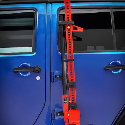 Jack Mount Bracket Hood  and  Rear Door Hinge Suitable for Jeep Wrangler JK JL 07-18.