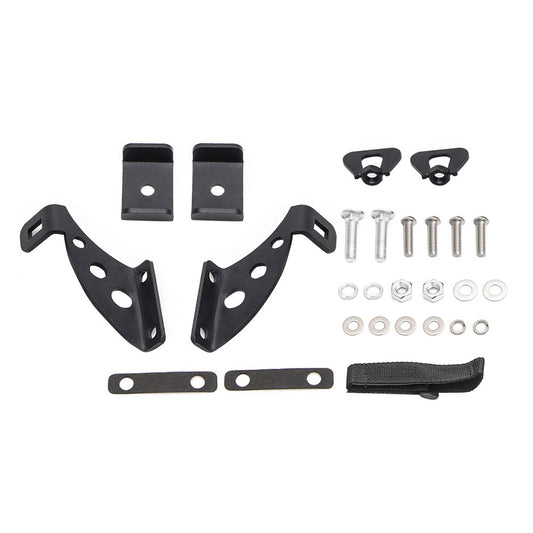 Jack Mount Bracket Hood  and  Rear Door Hinge Suitable for Jeep Wrangler JK JL 07-18.