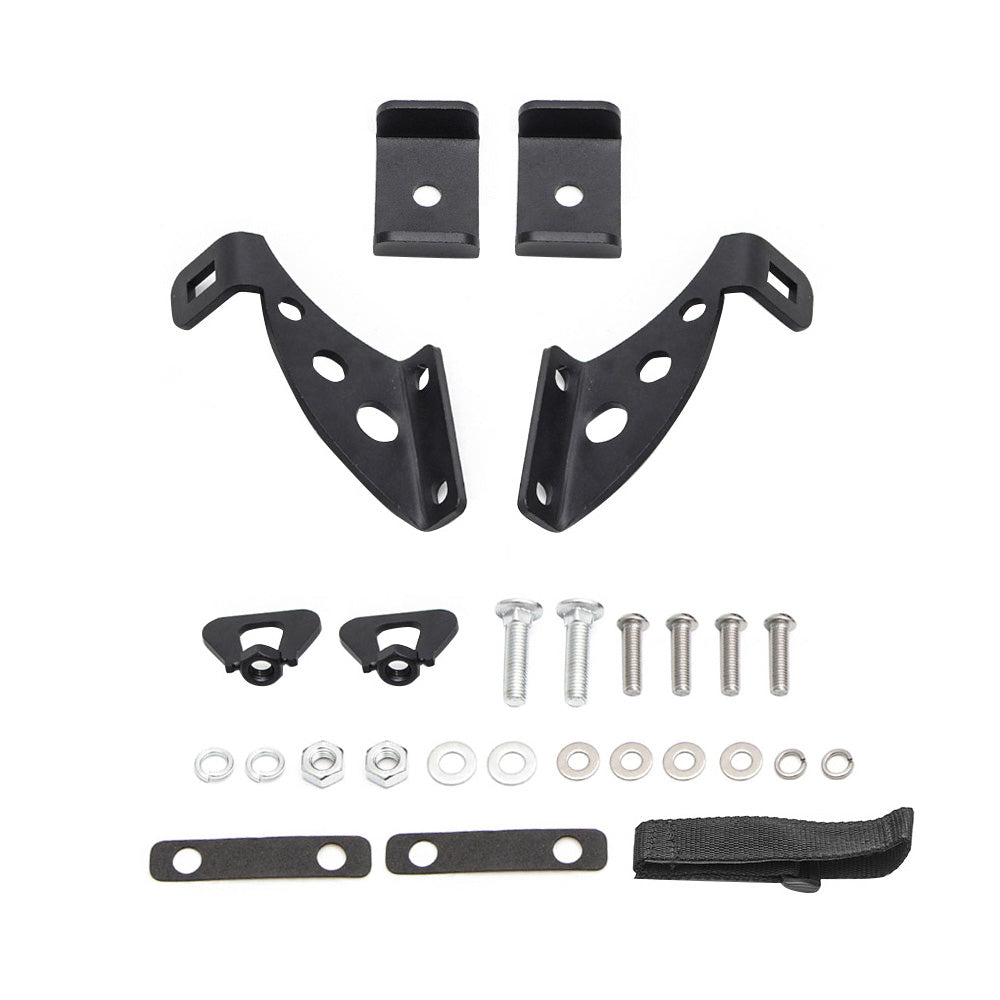 Jack Mount Bracket Hood  and  Rear Door Hinge Suitable for Jeep Wrangler JK JL 07-18.