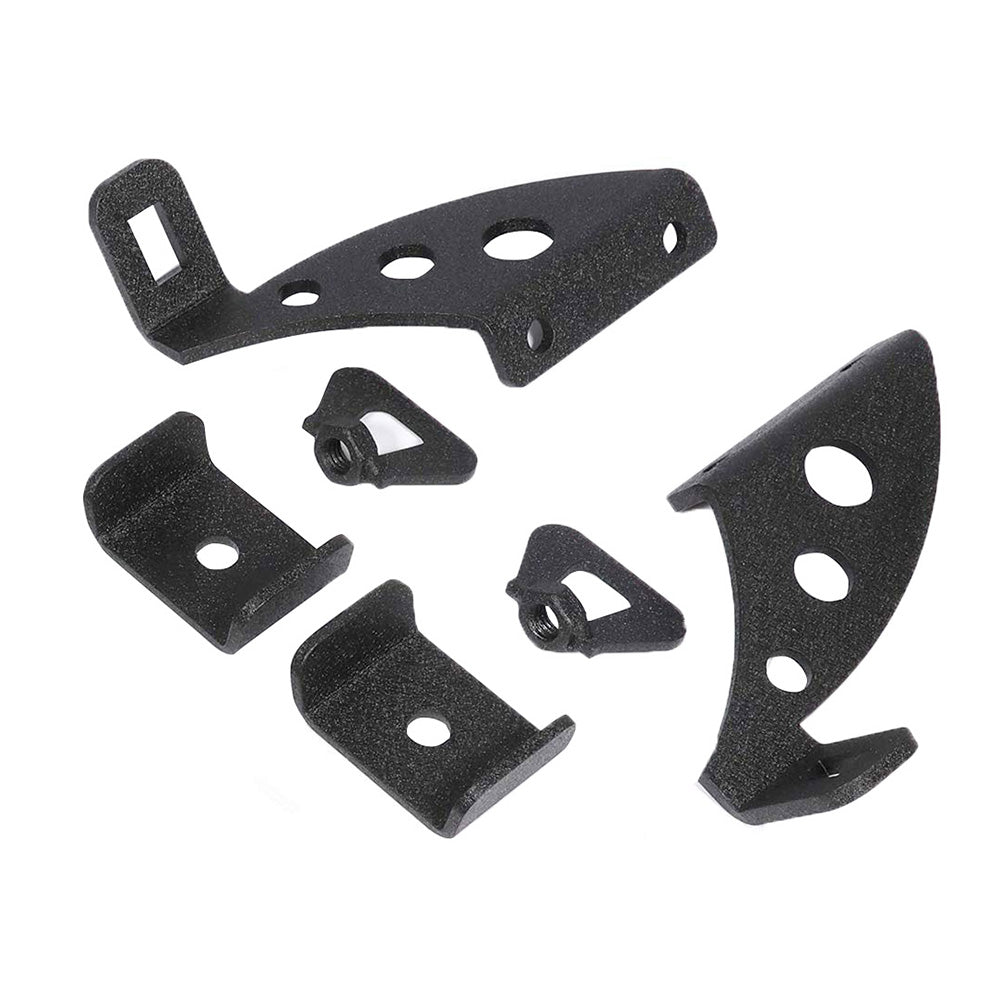Jack Mount Bracket Hood  and  Rear Door Hinge Suitable for Jeep Wrangler JK JL 07-18.