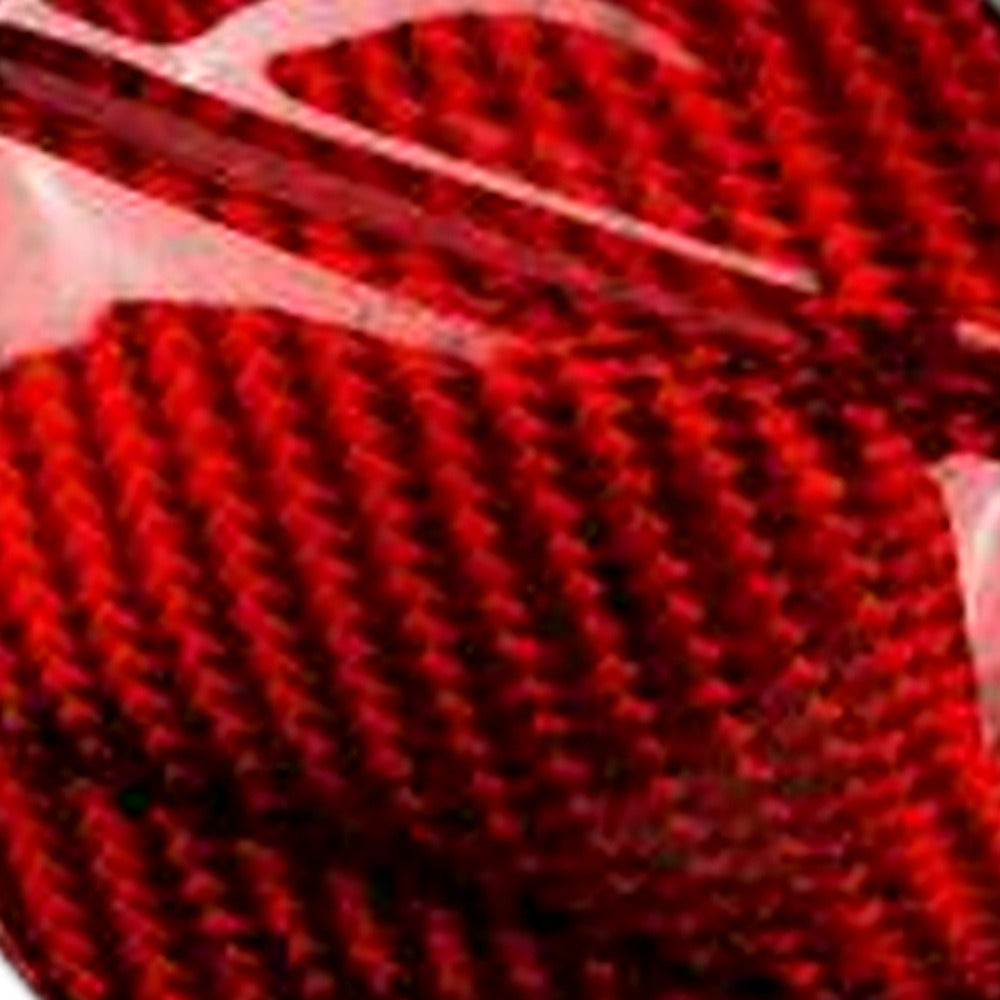 RED Fuel Gas Tank Cap Cover Carbon Fiber For Audi A1 A3 A4 A5 A6 A7 A8 Quattro - XQ1