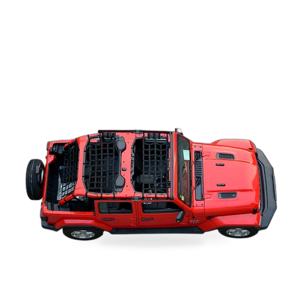Roof Cargo Net Suitable for Jeep Wrangler TJ JK