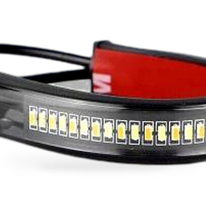2x LED Motorcycle Fork Turn Signal Indicator Amber Light Strip Suitable for Moto