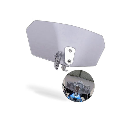 Motorcycle Windshield Clip-On Extension Spoiler Suitable for All Motorcycle Smok