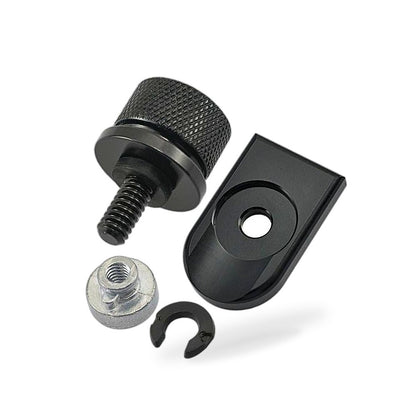 Seat Bolt Tab Screw Mount Nut Cover Kit Suitable for Harley-Davidson Sportster