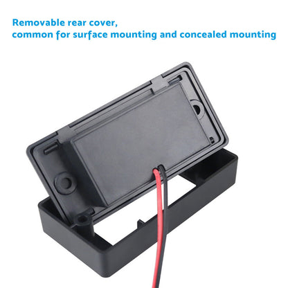 Dual USB Port Fast Charger Socket Power Outlet Panel 3.1A Suitable For Motorcycle Car RV