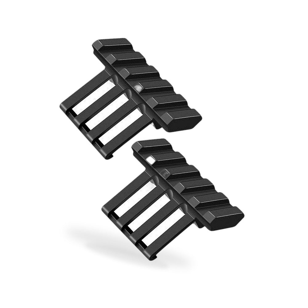 2x Low Profile Tactical 45¡ã Offset Angle Mounts Suitable for Picatinny & Weaver