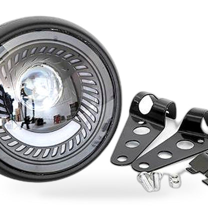 6.5-inch Motorcycle LED Headlight Suitable for Cafe Racer Motorcycles