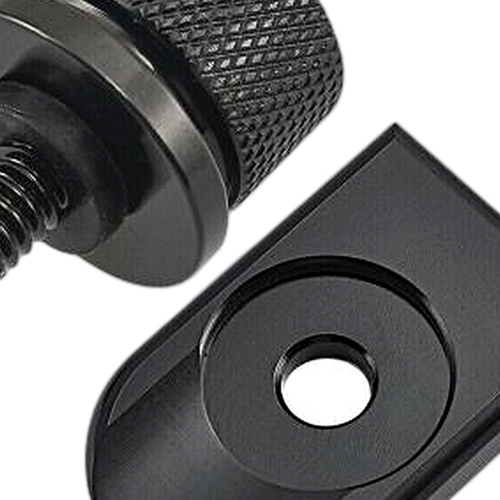 Seat Bolt Tab Screw Mount Knob Cover Suitable for Harley Davidson Sportster