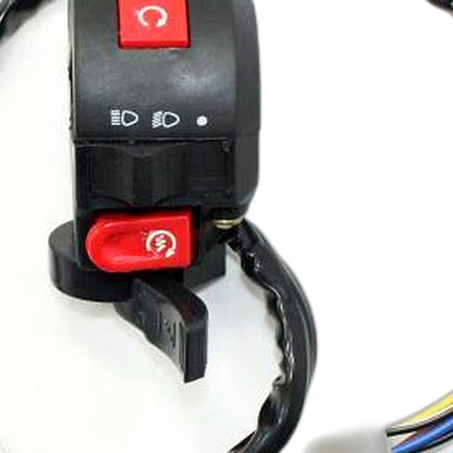 7 Wire Kill Start Light Switch Button Housing Suitable for PIT Quad Dirt Bike AT