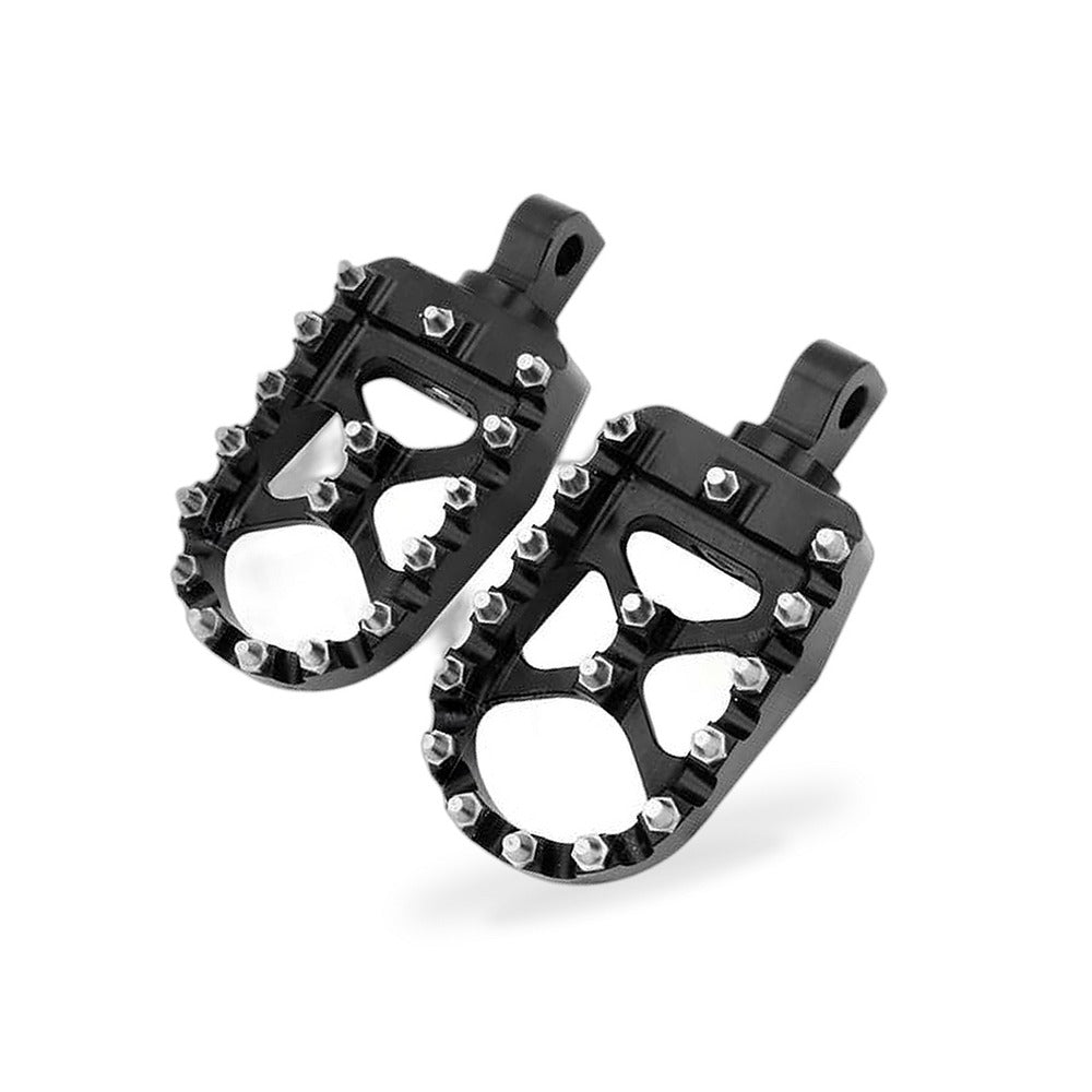Wide Foot Pegs 360 Degree Rotating Suitable for Harley Dyna 1993-2017