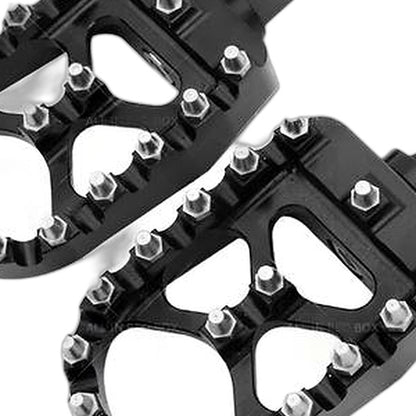 Wide Foot Pegs 360 Degree Rotating Suitable for Harley Dyna 1993-2017