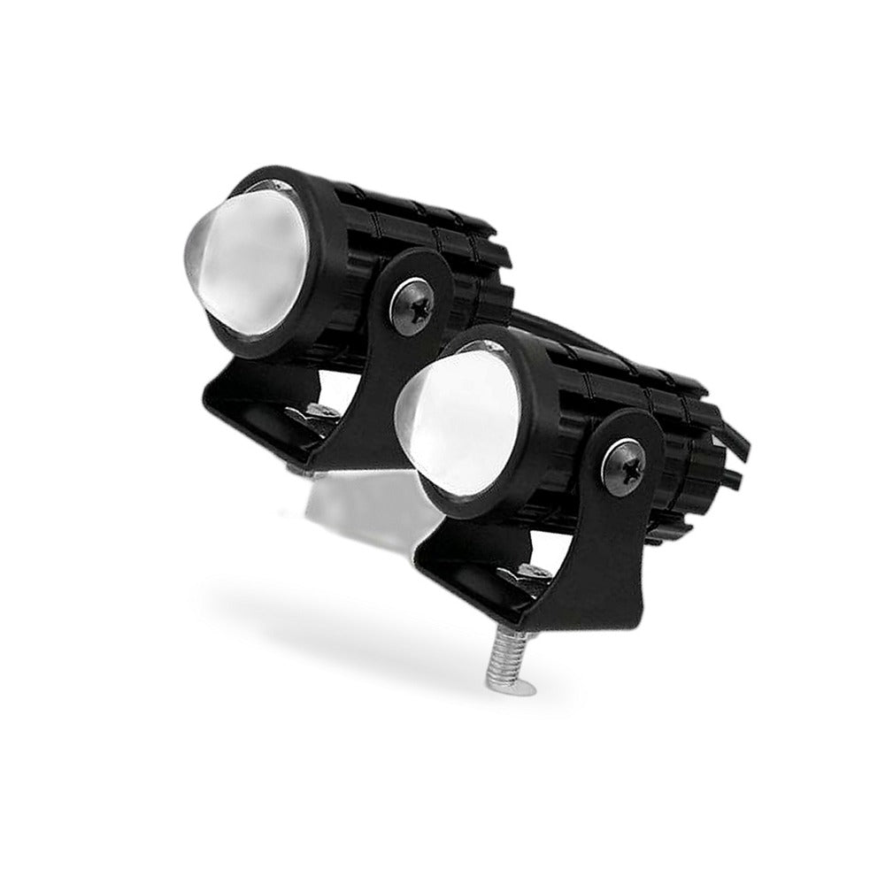 2X LED Motorcycle Spot Lights Suitable for Cars Trucks SUVs 12-24V