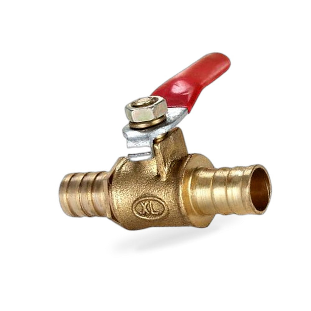 In-Line Fuel Tap Brass 8mm 5/16 inch Suitable for Harley Davidson