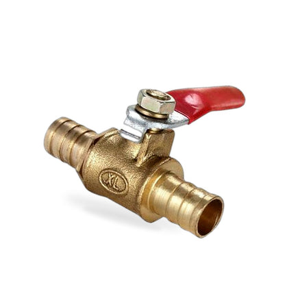 In-Line Fuel Tap Brass 8mm 5/16 inch Suitable for Harley Davidson