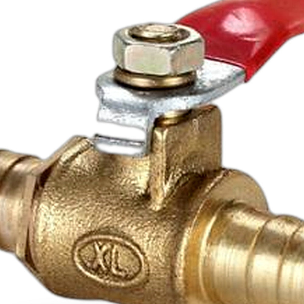 In-Line Fuel Tap Brass 8mm 5/16 inch Suitable for Harley Davidson