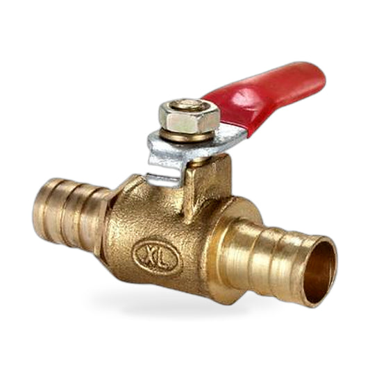 In-Line Fuel Tap Brass 8mm 5/16 inch Suitable for Harley Davidson
