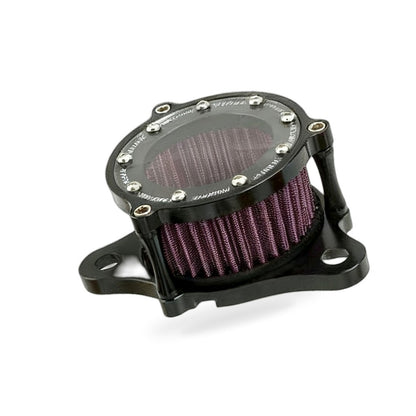 Air Cleaner Intake Filter Kit For Harley Sportster XL 883 1200 04-2014 CNC Black - BD2