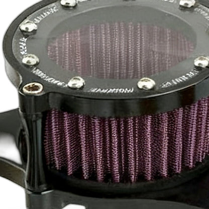 Air Cleaner Intake Filter Kit For Harley Sportster XL 883 1200 04-2014 CNC Black - XQ1