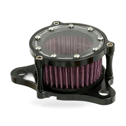 Air Cleaner Intake Filter Kit For Harley Sportster XL 883 1200 04-2014 CNC Black - ZT2