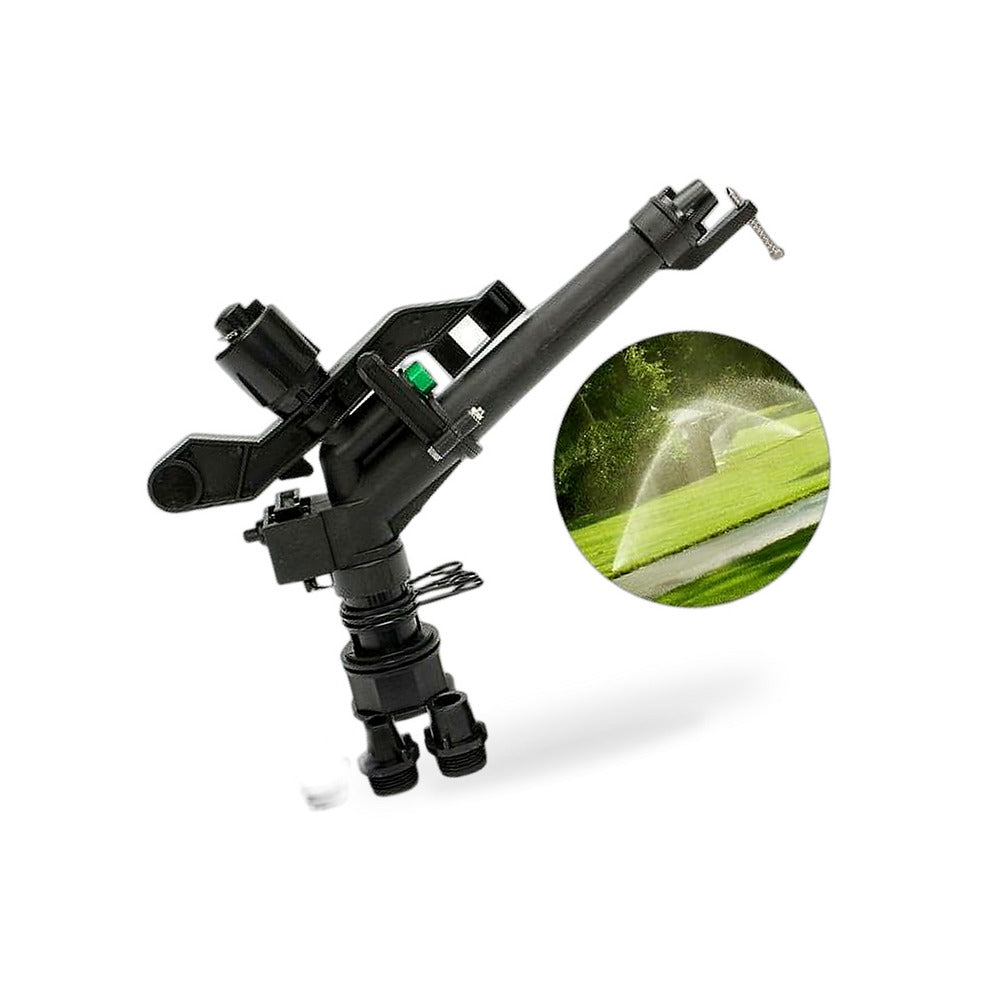 DN40 Impact Sprinkler Spray Gun Head With 5 Spray Nozzles Suitable for Agricultu