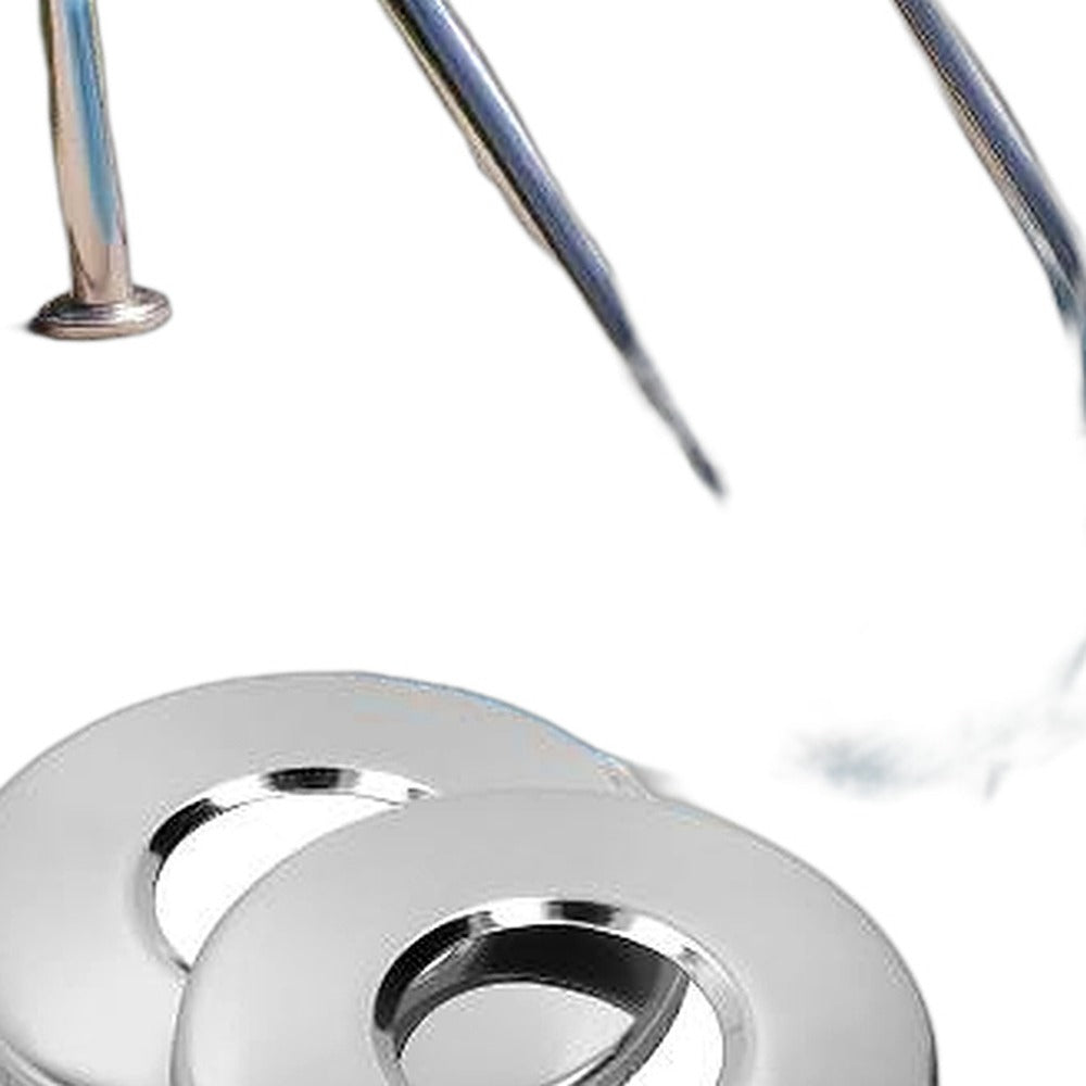 2Pcs Stainless Steel Pool Ladder Escutcheon Plates Suitable for In-Ground Pool