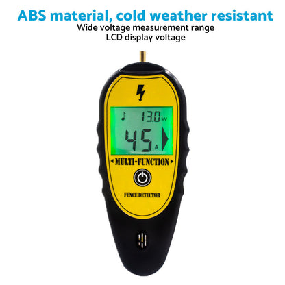 ?15KV Digital Fence Tester Voltmeter Voltage Tester with LCD Display 200V-15000V.