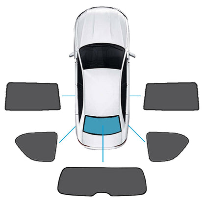 Car Window Magnetic Sun Shade Suitable For Nissan Patrol Y62 Series 2012-2024