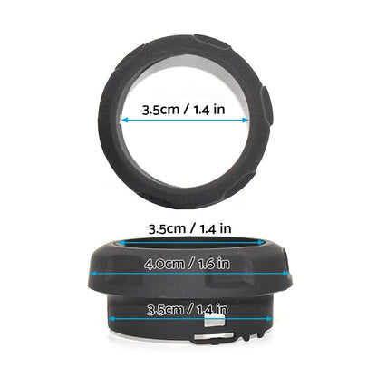 3x AC Switch Knob Trim Suitable For Land Rover Discovery 4 Range Rover Sport